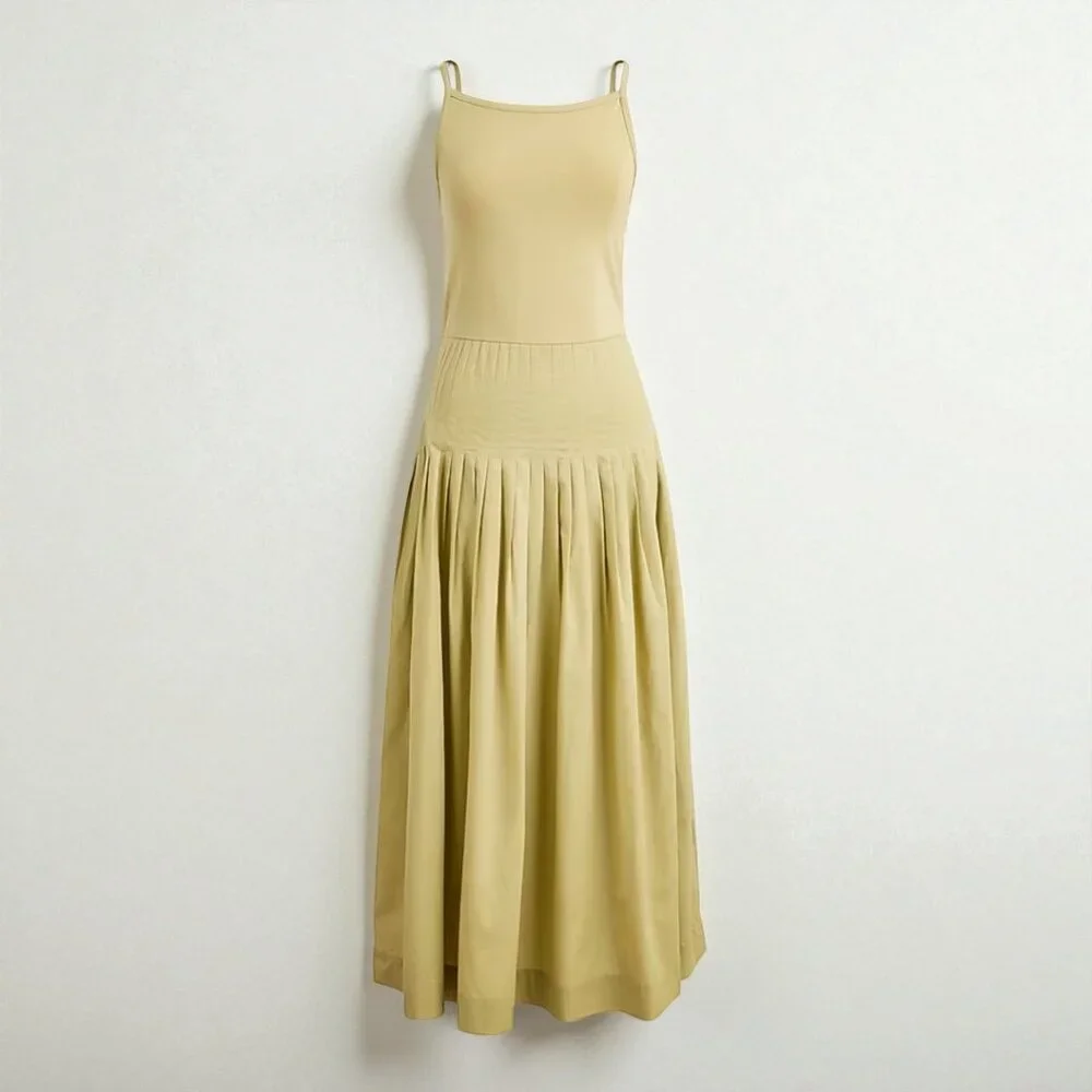 J. Crew Pintuck mixy dress Size Medium - Picture 3 of 9